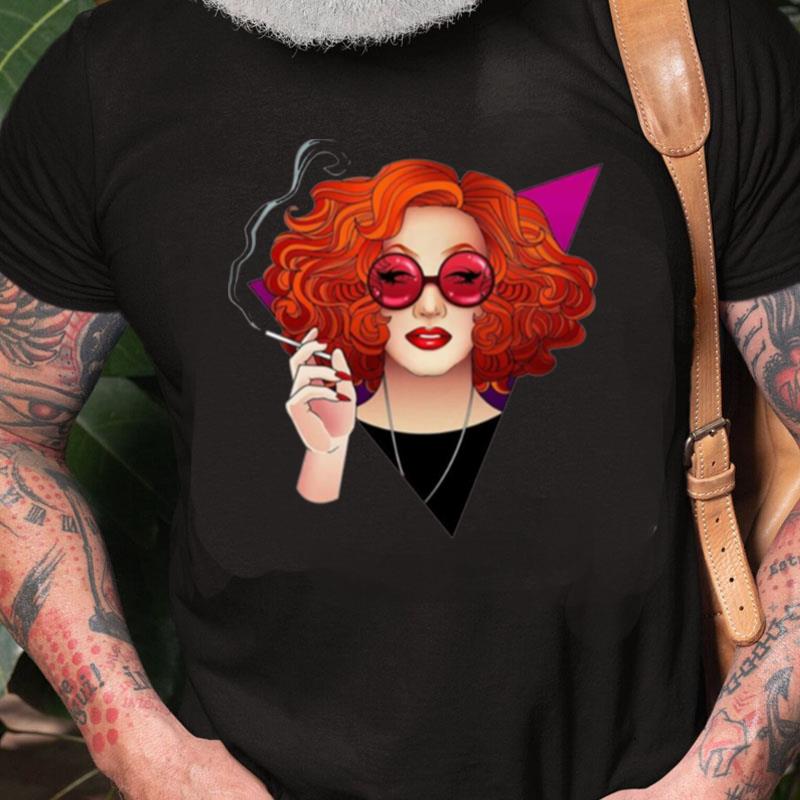 Smoking Jinkx Monsoon Art Cute Unisex Shirts