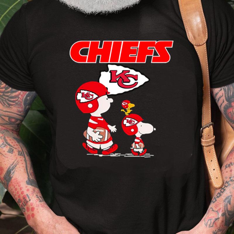 Snoopy The Peanuts Kansas City Chiefs Chiefs Football Unisex Shirts