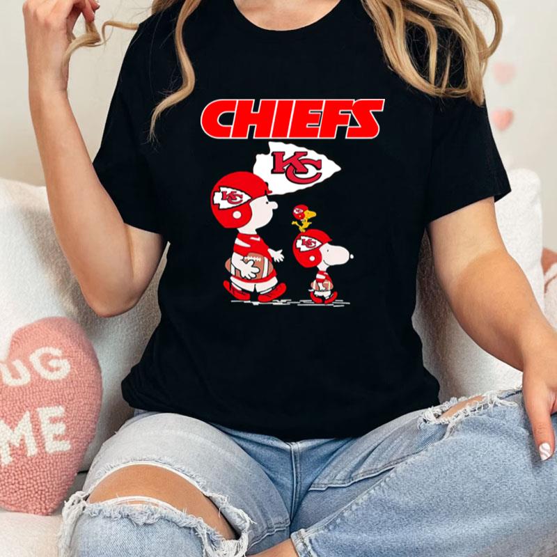 Snoopy The Peanuts Kansas City Chiefs Chiefs Football Unisex Shirts