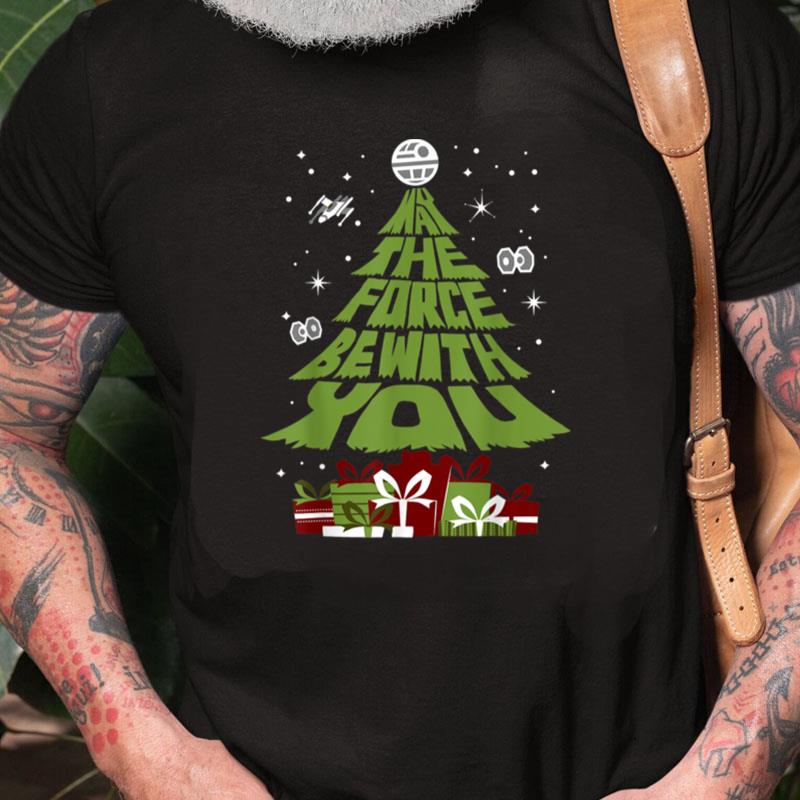 Star Wars May The Force Be With You Christmas Tree Unisex Shirts