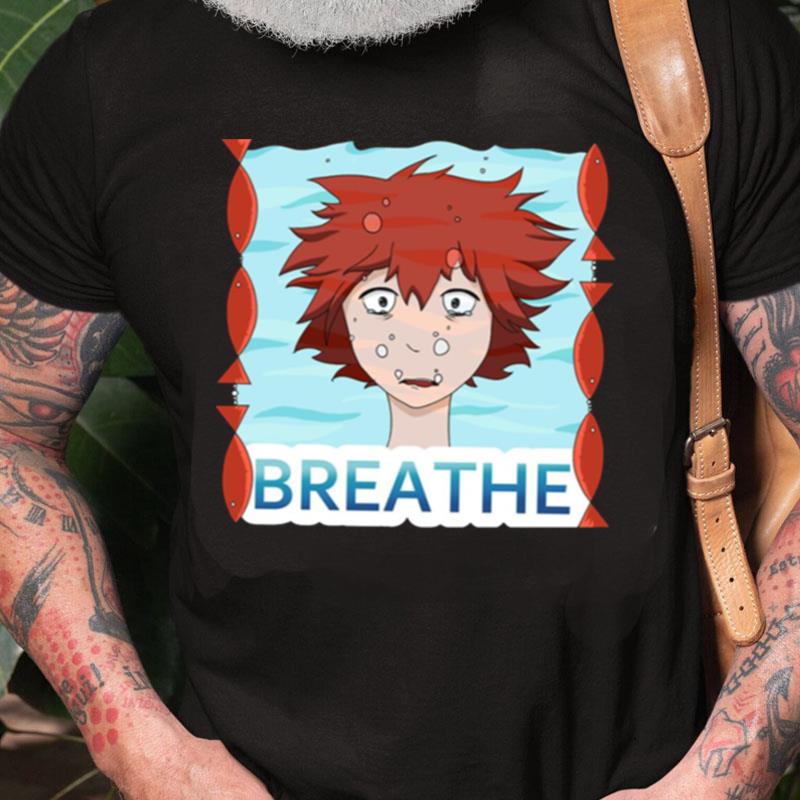 Striking Underwater Breathe Tsuritama Unisex Shirts