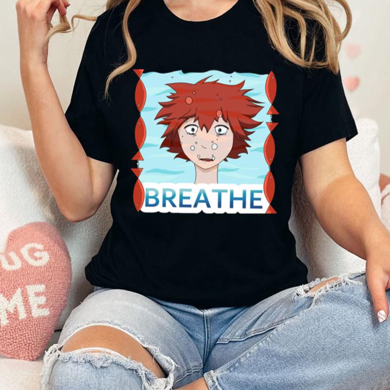 Striking Underwater Breathe Tsuritama Unisex Shirts