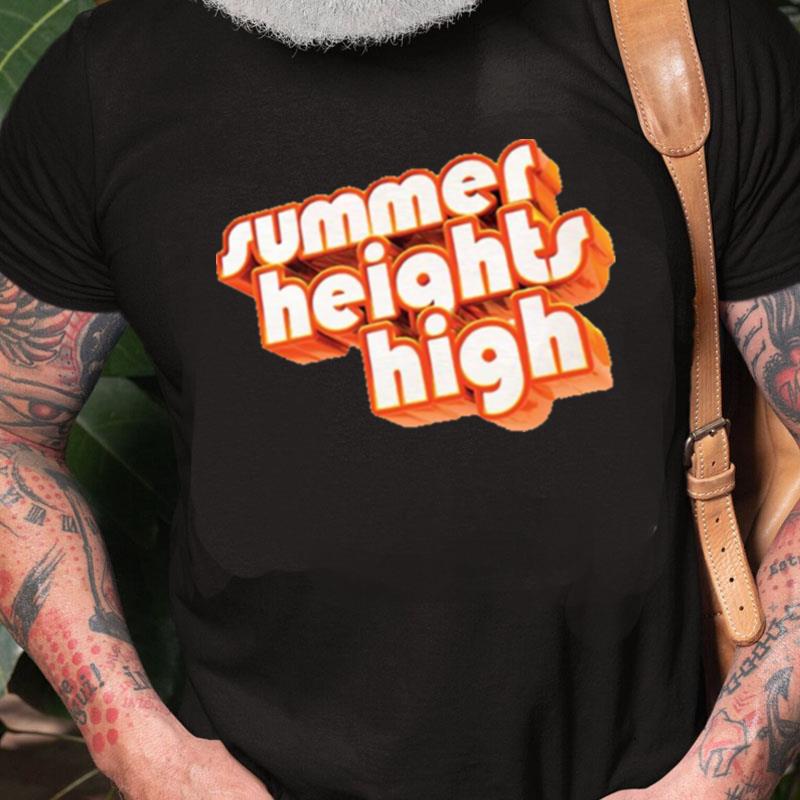 Summer Heights High Orange Logo Unisex Shirts