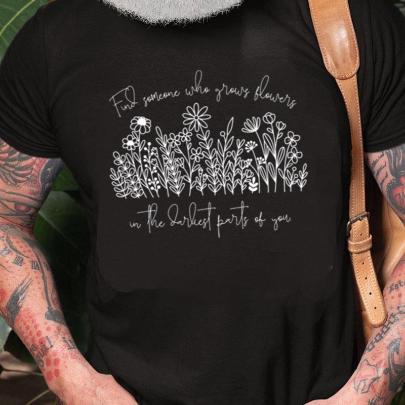 Sun To Me Flowers In The Dark Zach Bryan Unisex Shirts