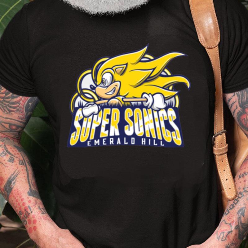 Super Sonics Emerald Hill Logo Unisex Shirts