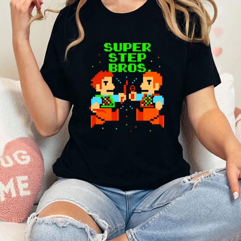 Super Step Bros 8 Bi Unisex Shirts