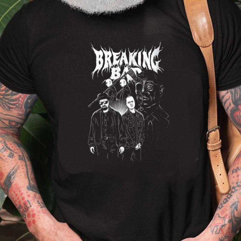 The Breaking Bad Character Breaking Bad Rock Band Style Unisex Shirts