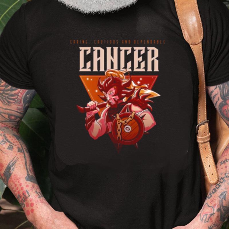 The Knight Cancer Zodiac Sign Unisex Shirts