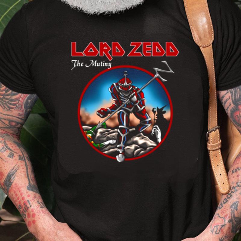 The Mutiny Lord Zedd Power Rangers X Iron Maiden Unisex Shirts