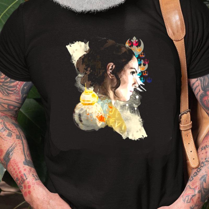 The Rise Of Collage Rey Star Wars Unisex Shirts