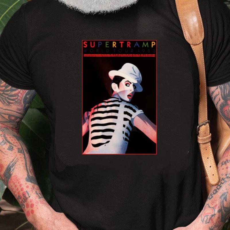 Top Tour 83 Supertramp Graphic Unisex Shirts