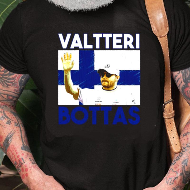 Valtteri Bottas Flag Design F1 Racing Unisex Shirts