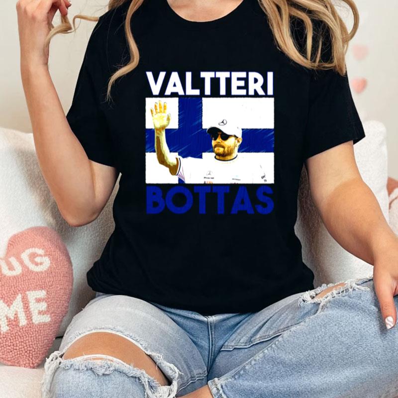 Valtteri Bottas Flag Design F1 Racing Unisex Shirts