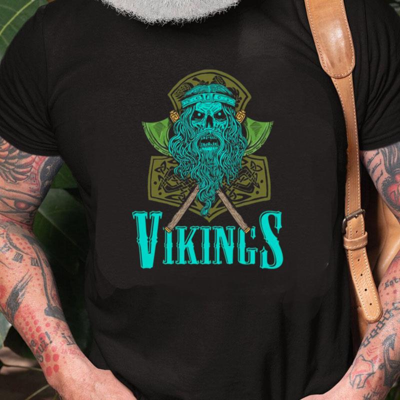 Viking Warrior Design Vikings Valhalla Unisex Shirts