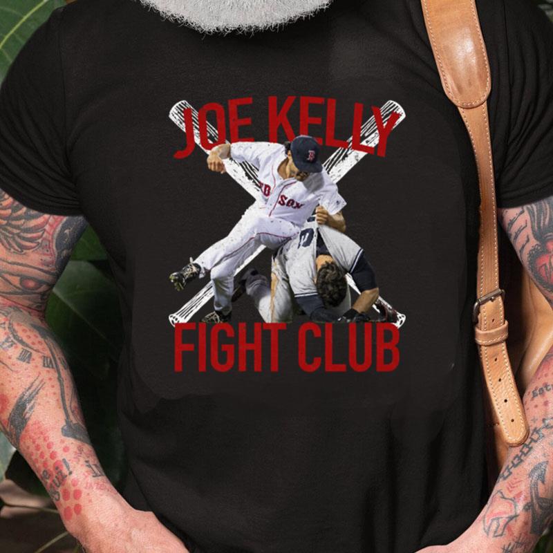 Vintage Joe Kelly Fight Boston Baseball Club Relaxed Fit Unisex Shirts