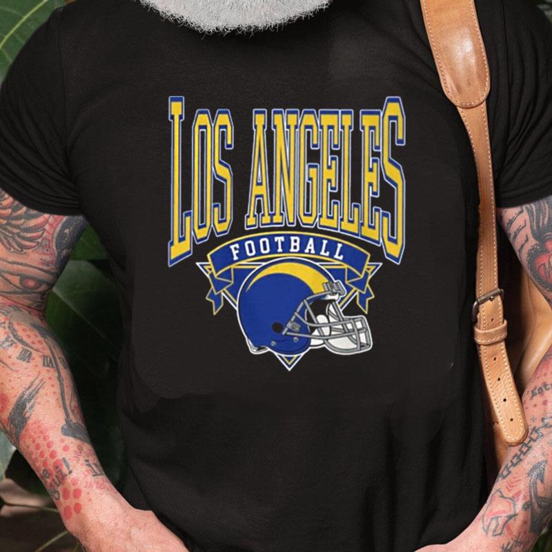 Vintage Style Los Angeles Football Los Angeles Rams Unisex Shirts