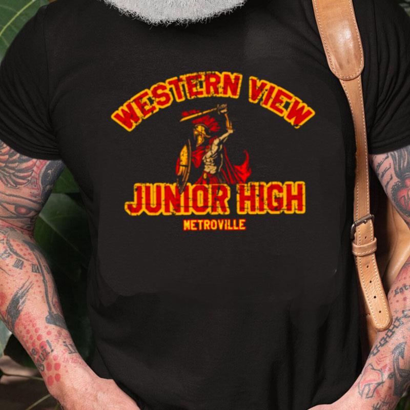 Western View Junior High Distressed From Incredibles 2 Unisex Shirts