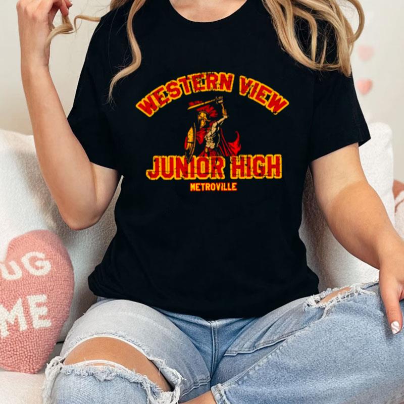 Western View Junior High Distressed From Incredibles 2 Unisex Shirts