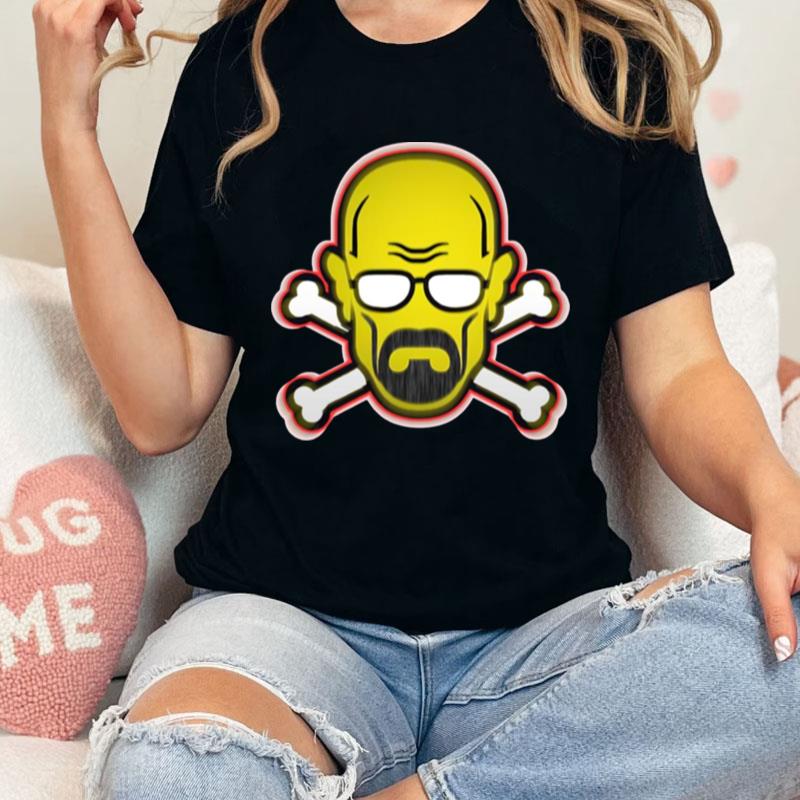 White Skull Of Heisenberg 88 Unisex Shirts