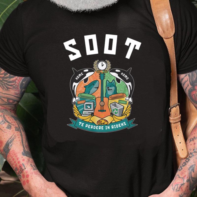 Wilbur Soot Merch Soot College Technicolour Unisex Shirts