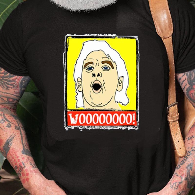 Wrestling Fanart Ric Flair Wooooo Unisex Shirts