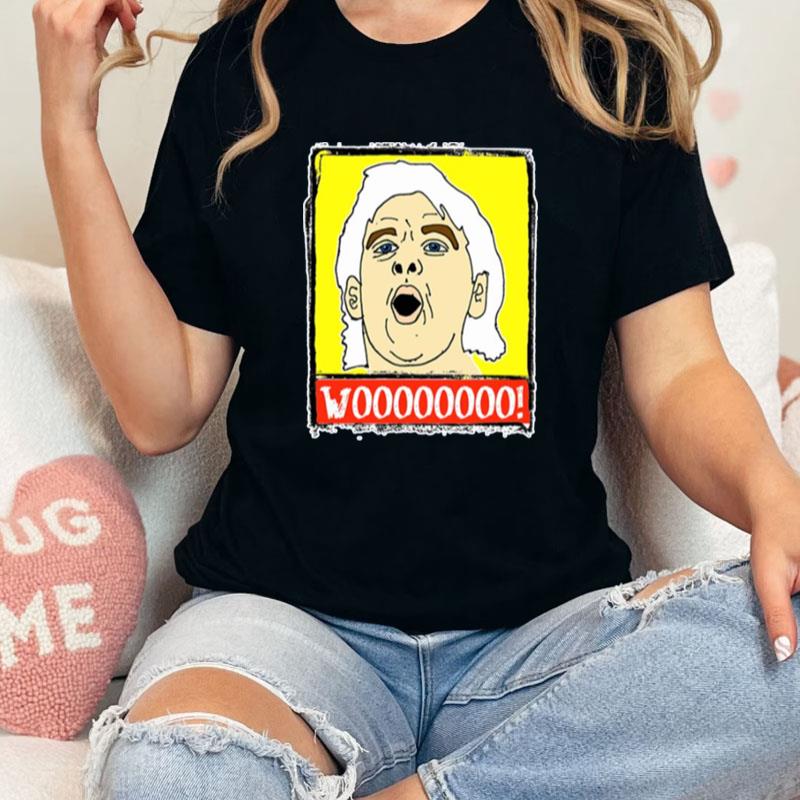 Wrestling Fanart Ric Flair Wooooo Unisex Shirts